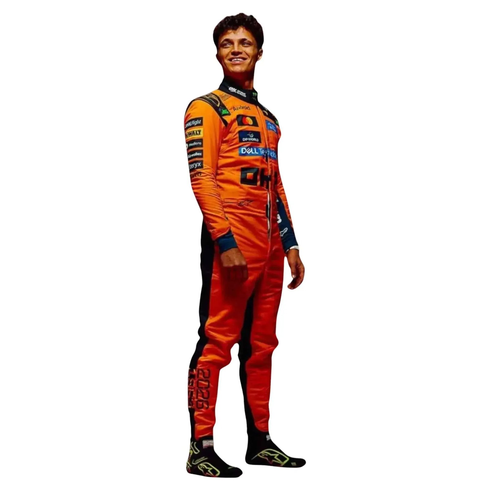 2026_Lando_Norris_McLaren_Replica_F1_Race_Suit.jpg 2026 Lando Norris McLaren F1 Replica Racing Suit – SpeedX Racegear product photo
