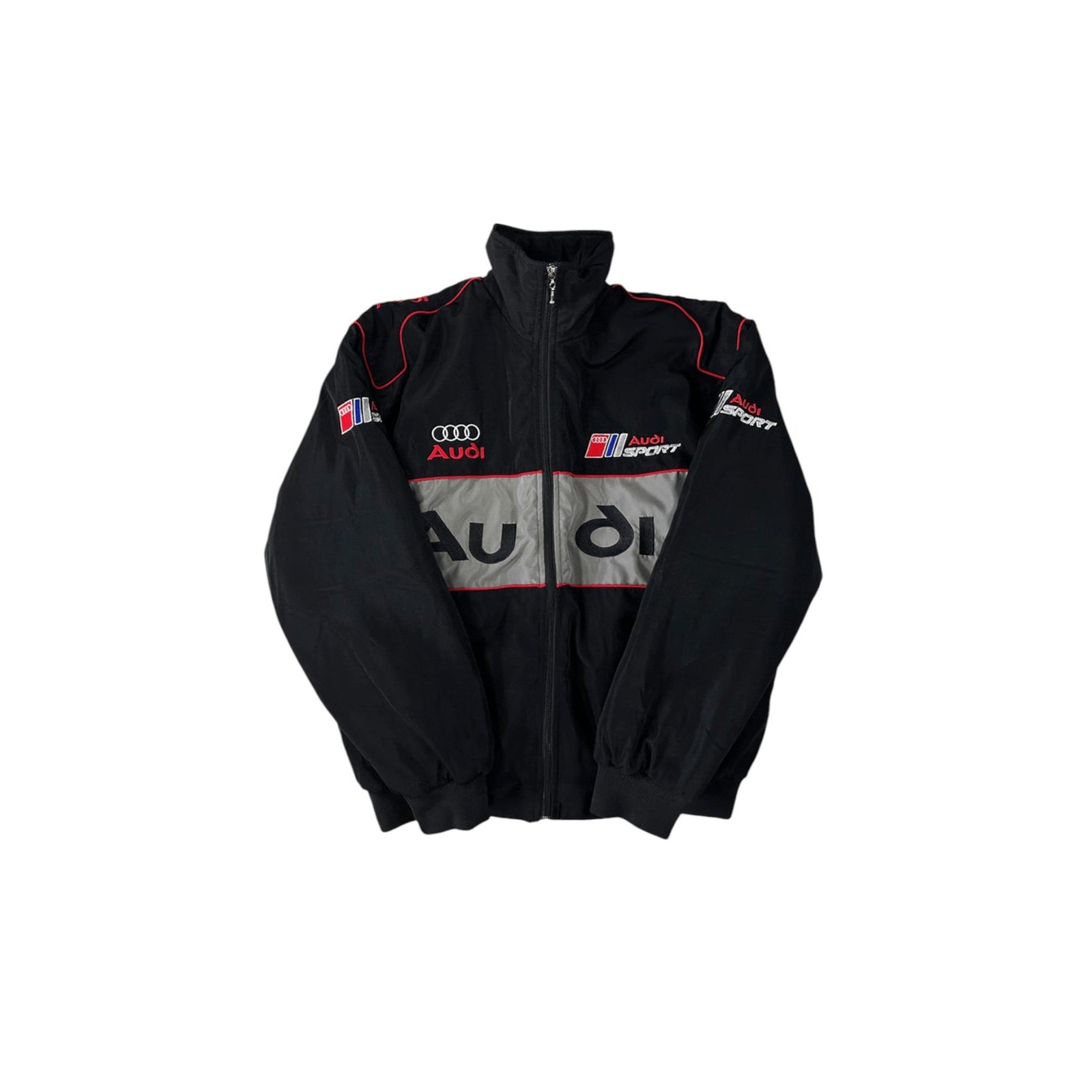 Audi_Vintage_Racing_Jacket.jpg Audi Vintage Racing Jacket – Heritage Motorsport Edition – SpeedX Racegear product photo