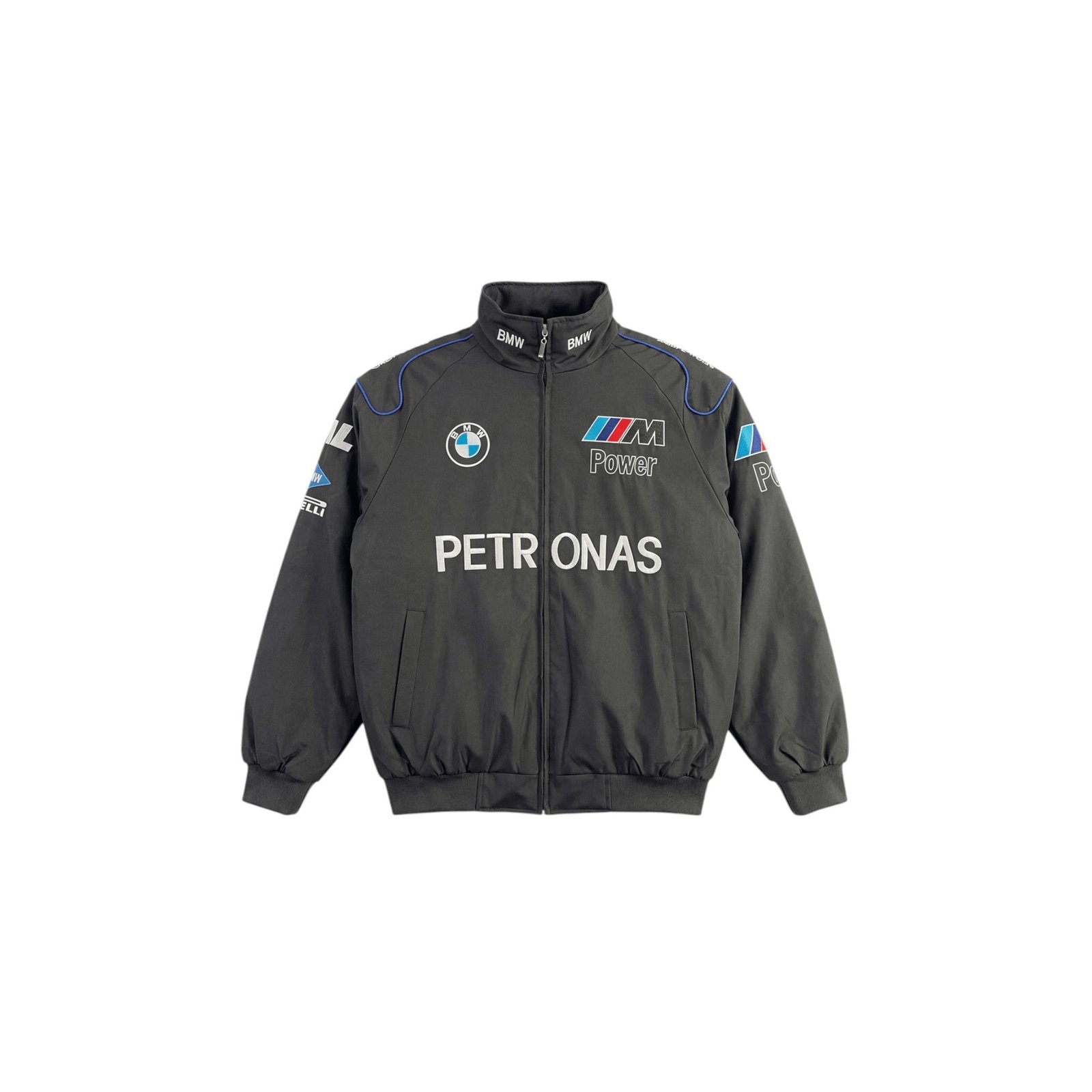 BMW F1 Vintage Racing Jacket – Black Edition – SpeedX Racegear product photo