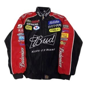 Budweiser F1 Embroidered Racing Jacket – SpeedX Racegear product photo