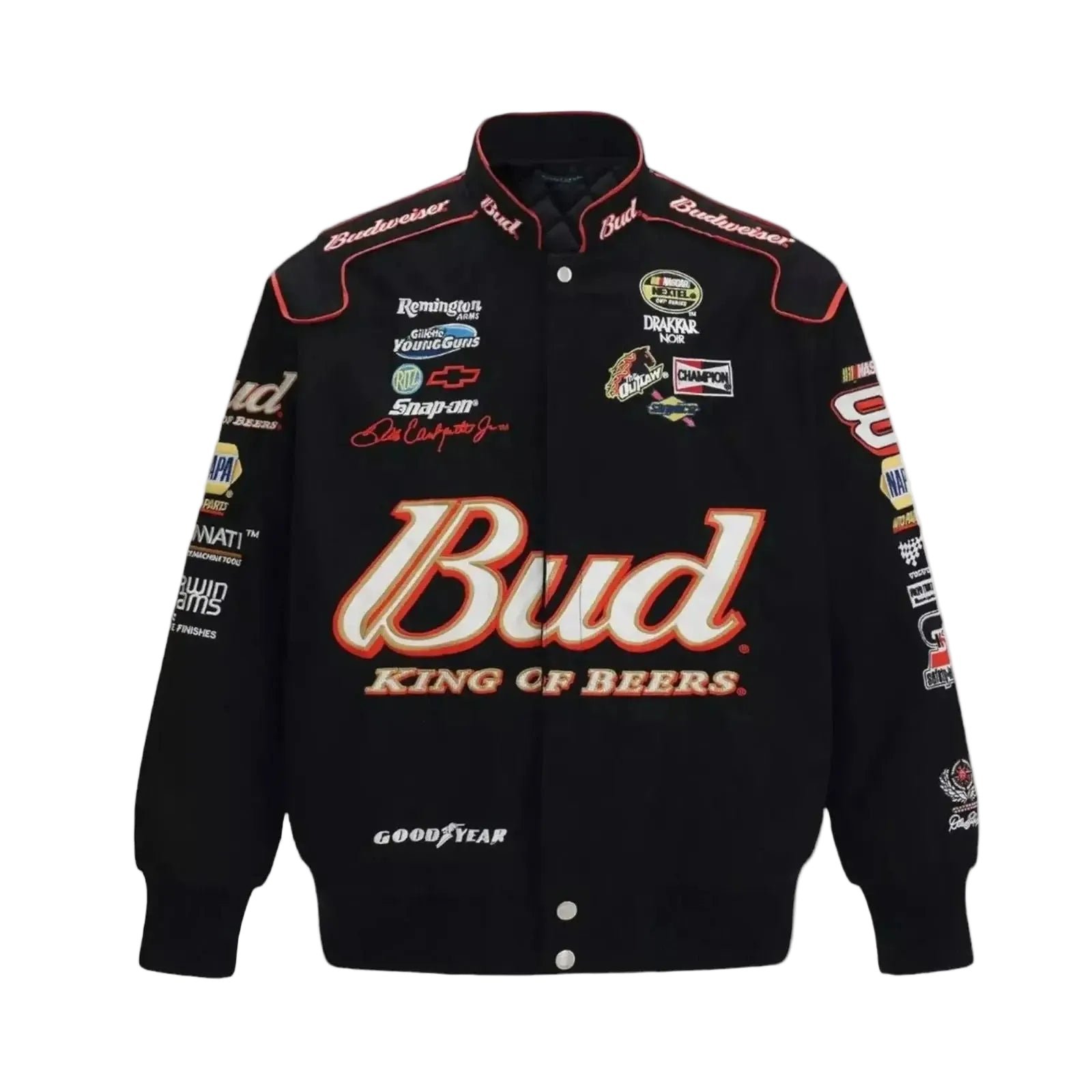 Budweiser_F1_Racing_Embroidered_Jacket.jpg Budweiser F1 Racing Embroidered Jacket – SpeedX Racegear product photo