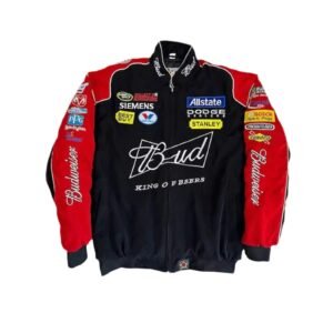 Budweiser F1 Racing Embroidered Retro Limited Edition Jacket – SpeedX Racegear product photo