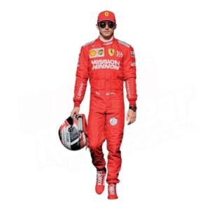 Charles Leclerc 2019 Ferrari F1 Race Suit – SpeedX Racegear product photo