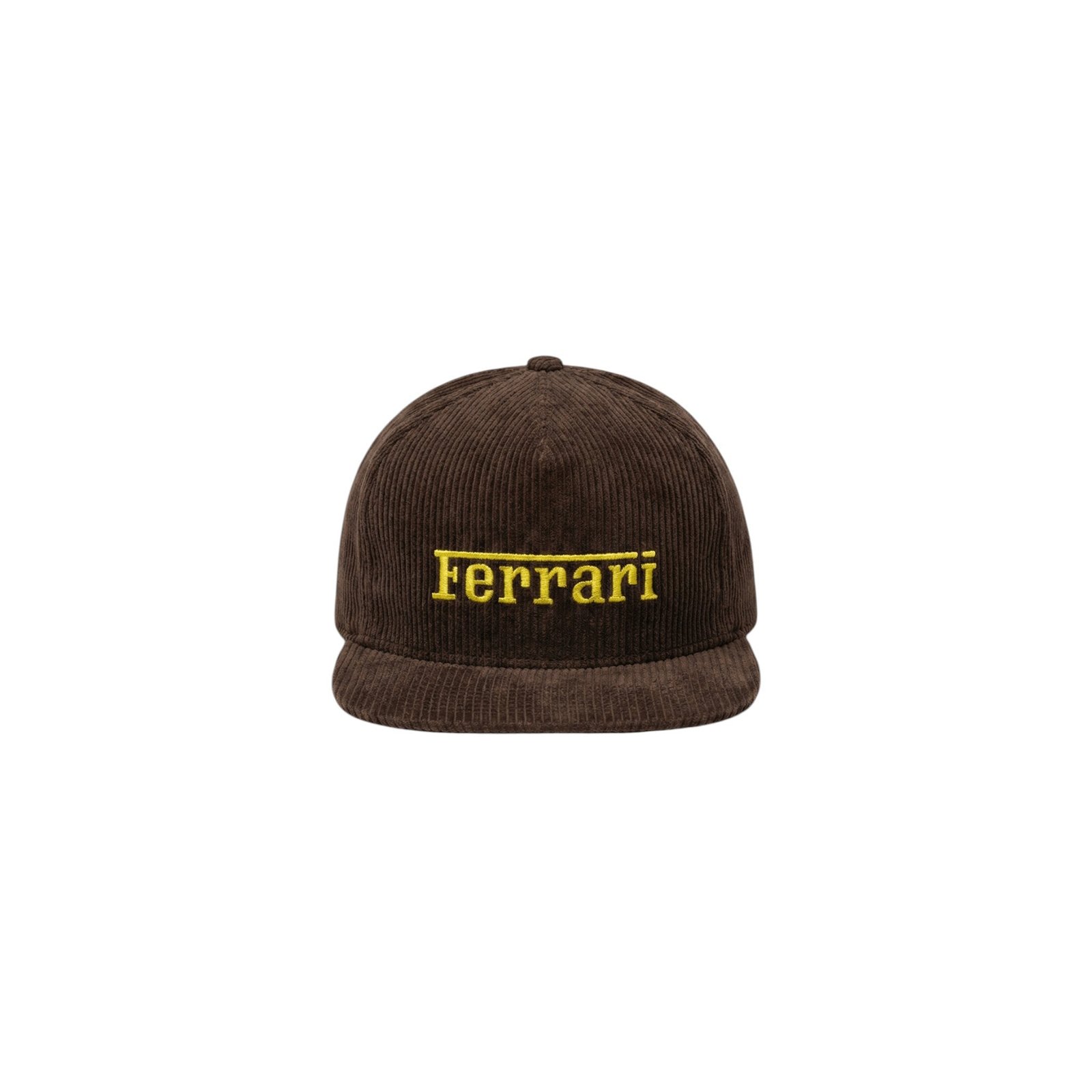 Ferrari_Vintage_Corduroy_Cap_Brown.jpg Ferrari Vintage Corduroy Cap – Brown Edition – SpeedX Racegear product photo