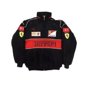 Ferrari Vintage Nascar Racing Jacket – SpeedX Racegear product photo