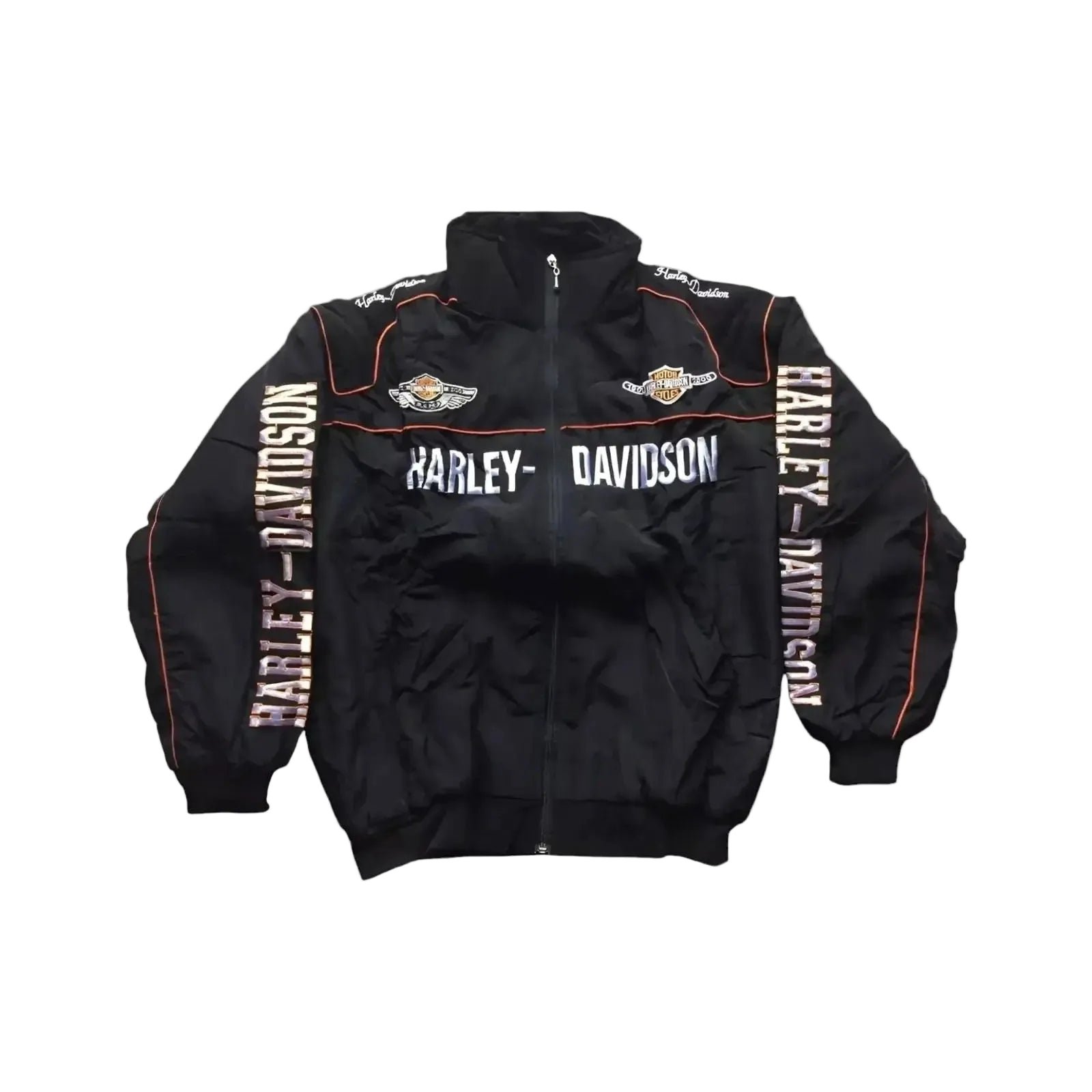 Harley_Davidson_Unisex_Embroidered_Racing_Jacket.jpg Harley Davidson Unisex Embroidered Racing Jacket – SpeedX Racegear product photo