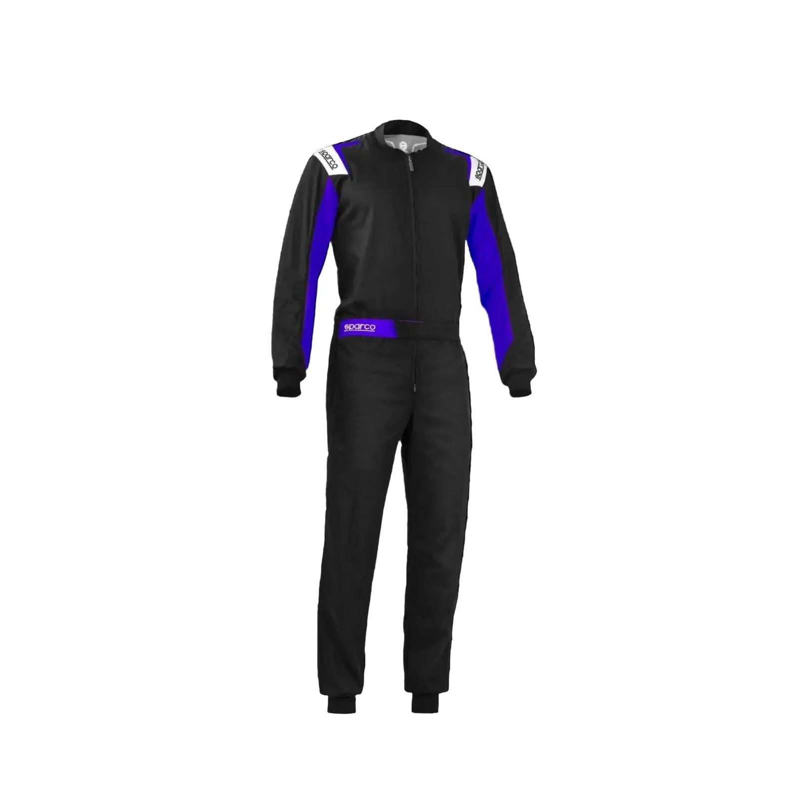 Leisure_Karting_Suit_Sparco_Rookie_Black_Blue.jpg Leisure Karting Suit Sparco Rookie Black/Blue – SpeedX Racegear product photo
