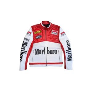 Marlboro Racing Leather Jacket – Classic Edition – SpeedX Racegear product photo