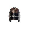 Marlboro Vintage Racing Leather Jacket – Brown & Black Edition – SpeedX Racegear product photo