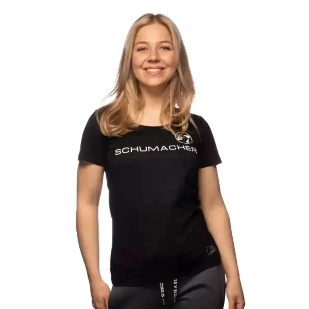 Mick_Schumacher_Ladies_T-Shirt-001.jpg Mick Schumacher Ladies T-Shirt – SpeedX Racegear product photo