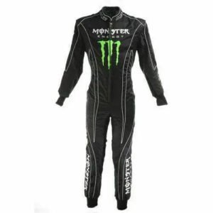 Monster Energy Sublimation Printed Race Suit | Vibrant Racing Gear – SpeedX Racegear product photo
