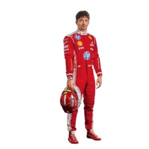 NEW 2026 Charles Leclerc Scuderia Ferrari HP Replica F1 Team Race Suit – SpeedX Racegear product photo