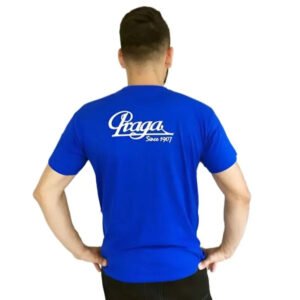 PRAGA T- SHIRT BLUE – SpeedX Racegear product photo