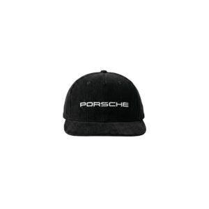 Porsche Vintage Corduroy Cap – Black Edition – SpeedX Racegear product photo