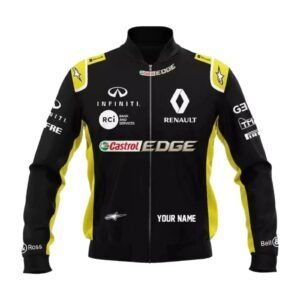 Renault EDGE Personalized Racing Bomber Jacket – Custom Apparel – SpeedX Racegear product photo
