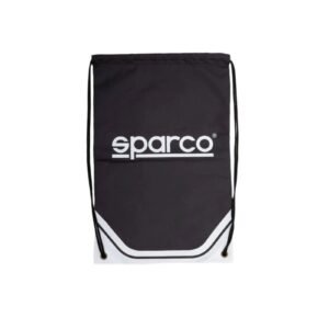 SPARCO PULL BAG BLACK BACKPACK – SpeedX Racegear product photo