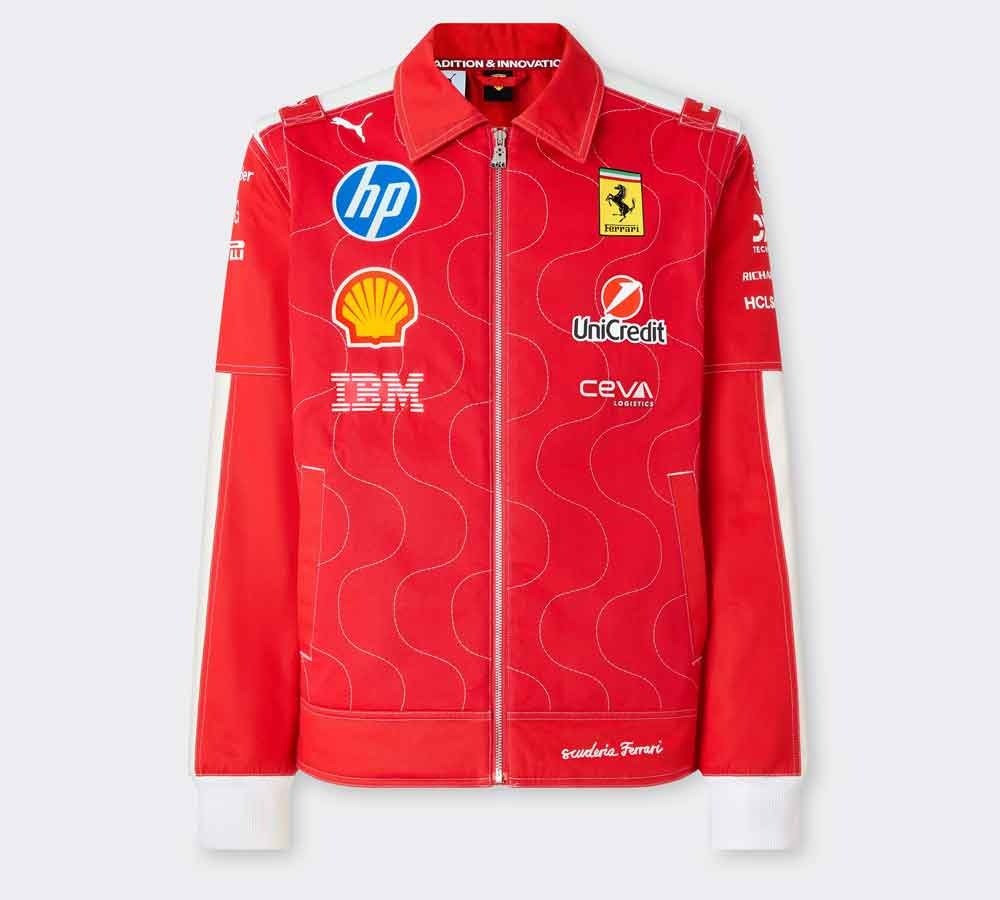 ScuderiaFerrariHP2025MonzaLimitedEditionTeamReplicaJacket_2.jpg Scuderia Ferrari HP 2025 Monza Limited Edition Team Replica Jacket – SpeedX Racegear product photo