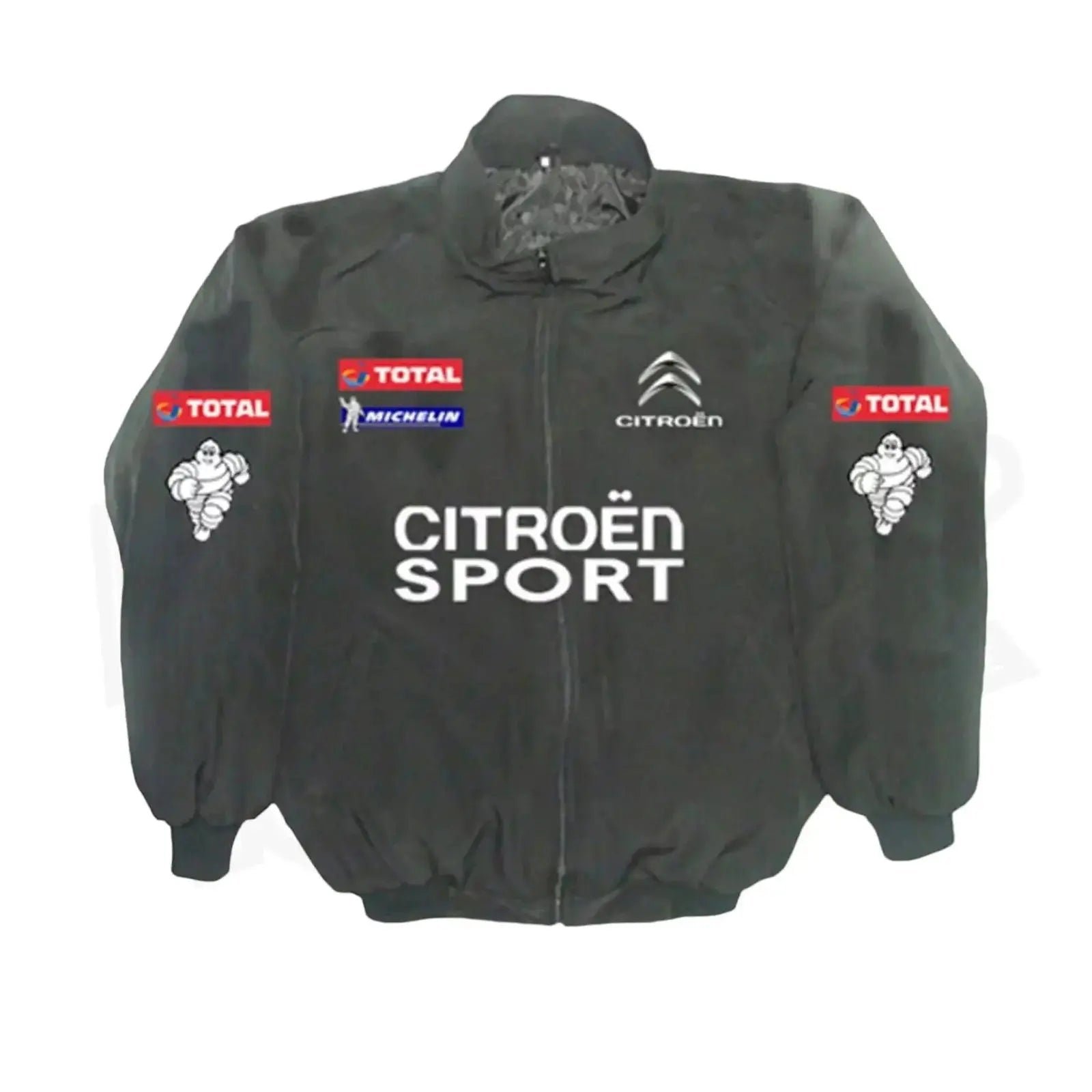 Vintage_Citroen_F1_Racing_Embroidered_Bomber_Jacket.jpg Vintage Citroen F1 Racing Embroidered Bomber Jacket – SpeedX Racegear product photo